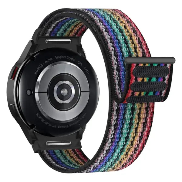Samsung Galaxy Watch nylon sport loop quick fit strap - Pride edition / Galaxy Watch 7 40mm / China Mainland