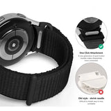 Samsung Galaxy Watch nylon sport loop quick fit strap