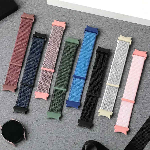 Samsung Galaxy Watch nylon sport loop quick fit strap