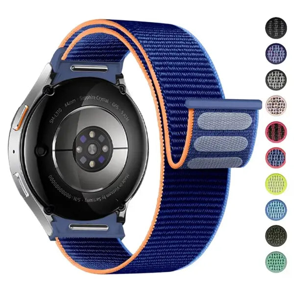 Samsung Galaxy Watch nylon sport loop quick fit strap
