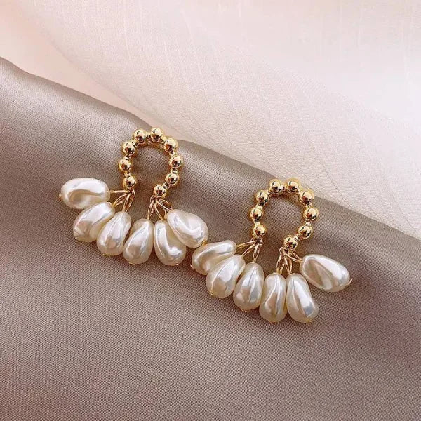 Baroque Pearl Earrings for Timeless Elegance and Unique Sophistication - Himpall