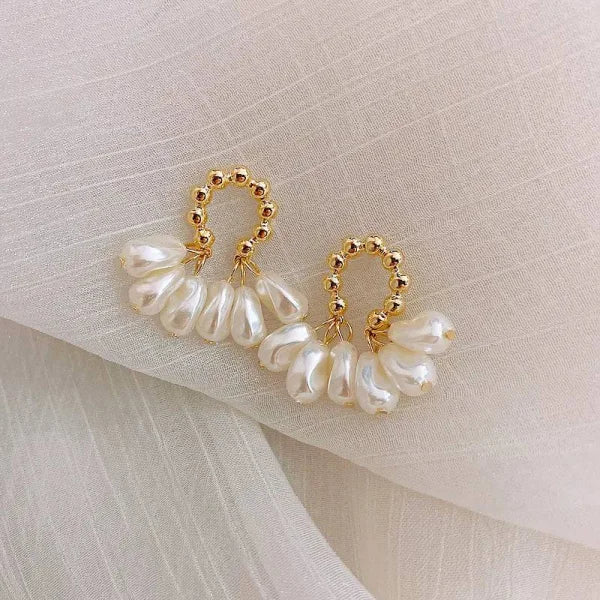 Baroque Pearl Earrings for Timeless Elegance and Unique Sophistication - Himpall
