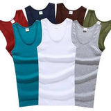 Basic Elastic Tank Men’s Gym Vest Cotton Bodybuilding Fitness Style