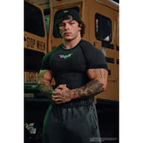 Batman Men’s Quick Dry Compression T-Shirt High Elastic Fitness Gym Top