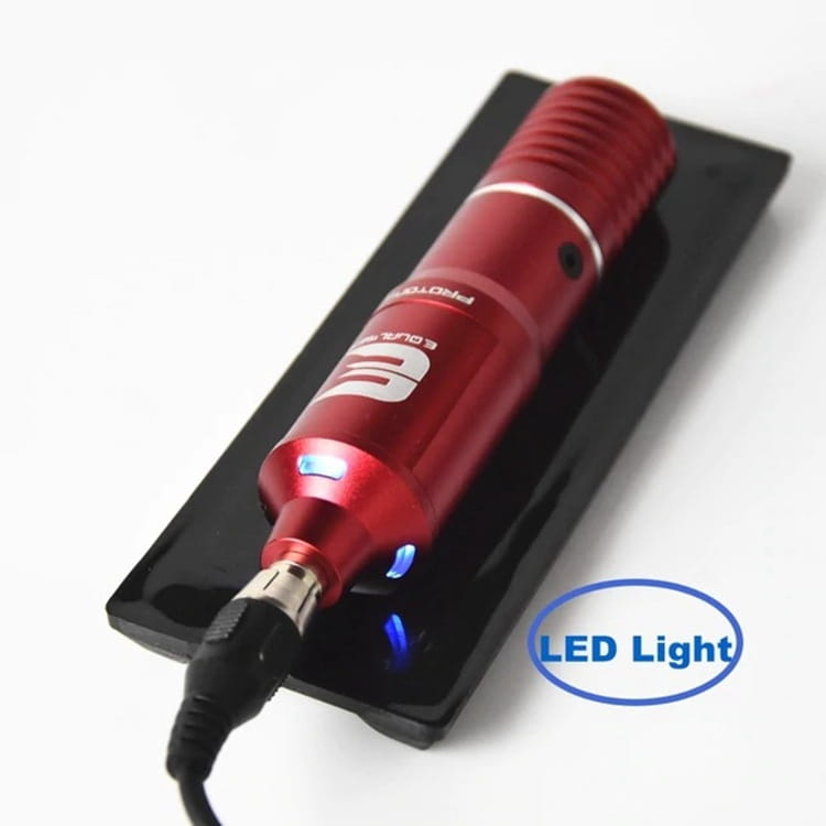 Led light tattoo machine