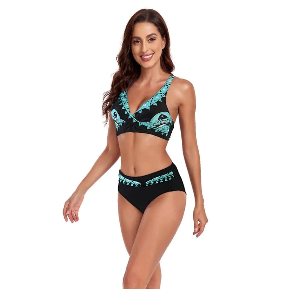 Beach Swimsuit - New Sexy Halter Bikini for Summer - Model 8 / L