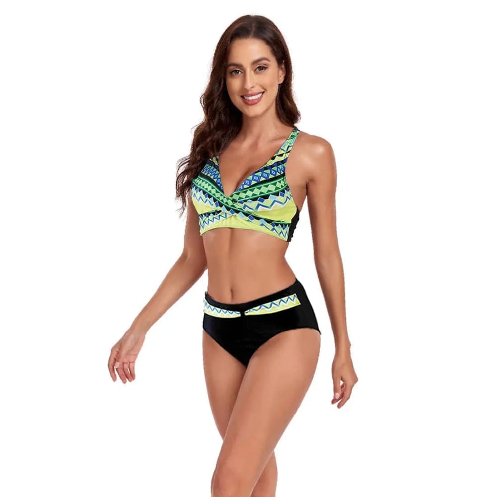 Beach Swimsuit - New Sexy Halter Bikini for Summer - Style 6 / L