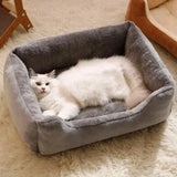 Bed for Cats Pet Products Cushions Kitten Winter Accessories Dog All Houses Supplies Things Accessory Habitats Basket