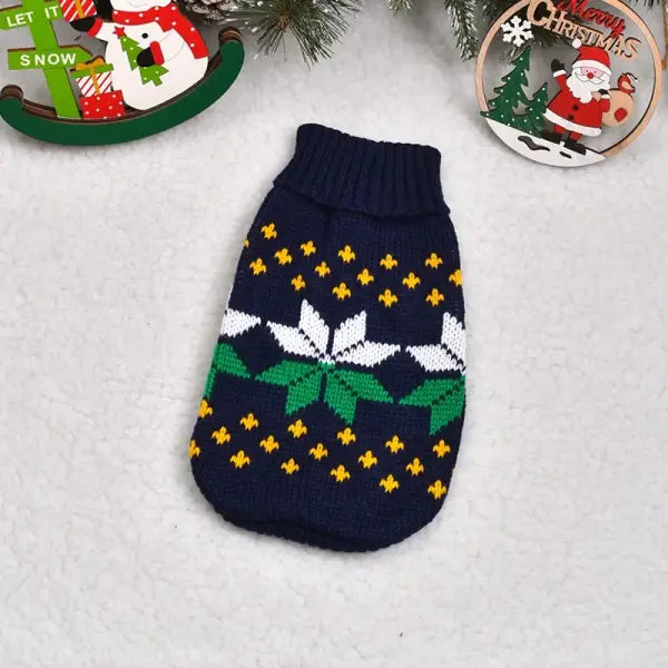 Big Dog Winter Sweater – Warm Christmas Pullover for Small Medium & Large Dogs Golden Retriever Rottweiler Corgi & Cats