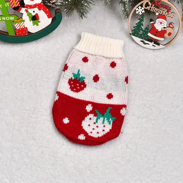 Big Dog Winter Sweater – Warm Christmas Pullover for Small Medium & Large Dogs Golden Retriever Rottweiler Corgi & Cats