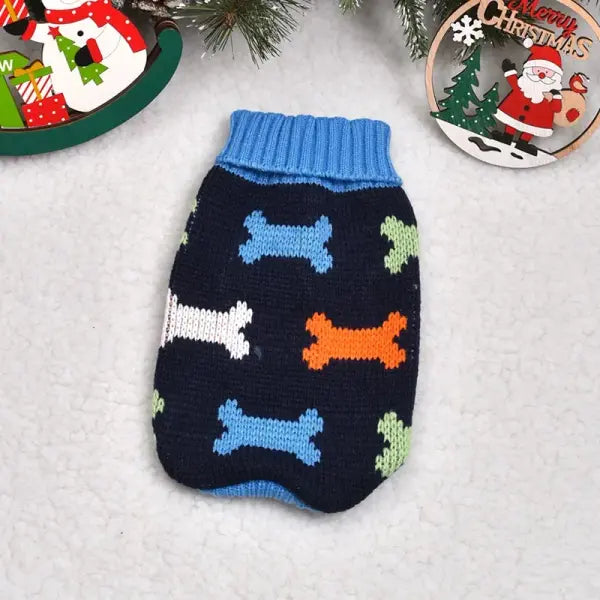 Big Dog Winter Sweater – Warm Christmas Pullover for Small Medium & Large Dogs Golden Retriever Rottweiler Corgi & Cats