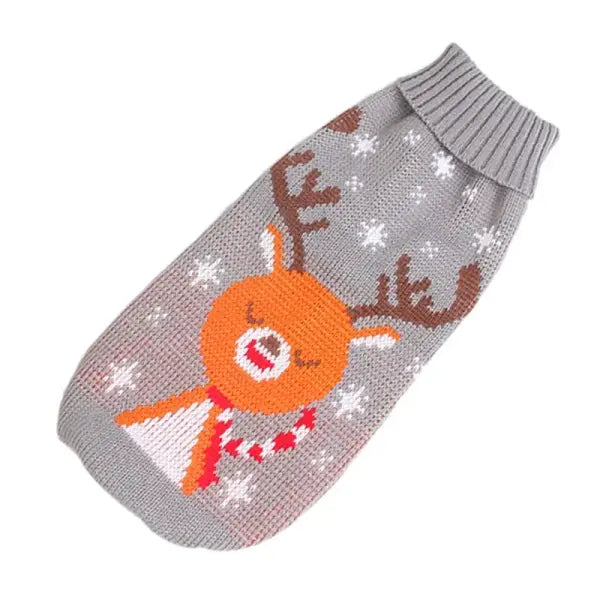 Big Dog Winter Sweater – Warm Christmas Pullover for Small Medium & Large Dogs Golden Retriever Rottweiler Corgi & Cats