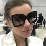 Big Frame Designer Oversized Sunglasses for Elevated Style - Himpall