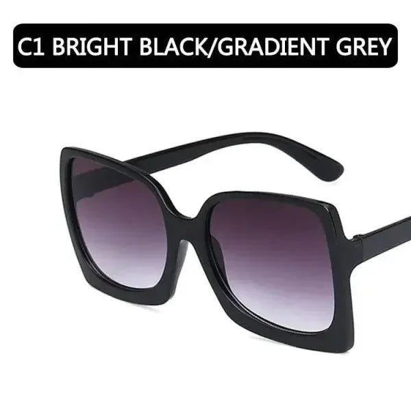 Big Frame Designer Oversized Sunglasses for Elevated Style - C1