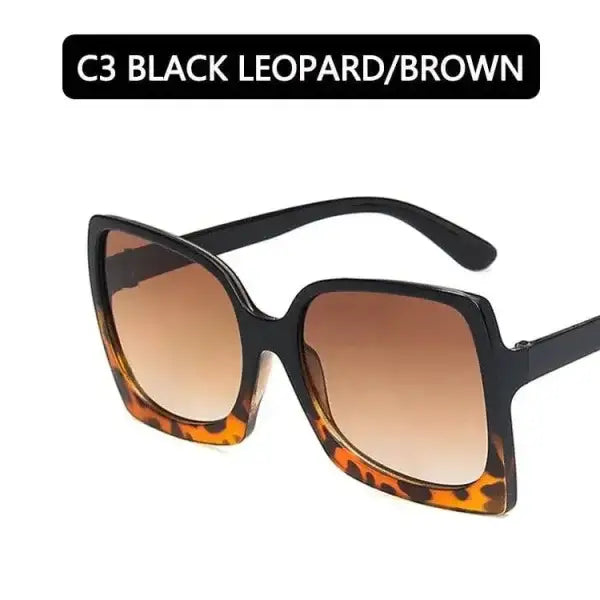 Big Frame Designer Oversized Sunglasses for Elevated Style - Himpall
