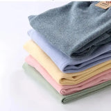 Big Size Children’s Fleece Warm Render Pants For Boys Girls Winter Velvet Leggings Kids Baby Base Pants Thickened Long