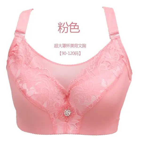 Big Size Push Up Bra 48G 50G 52G Plus Size Bralette Large Size Brassiere Female Bra Plus Size 40-52 Sexy Seamless Bras