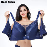 Big Size Push Up Bra 48G 50G 52G Plus Size Bralette Large Size Brassiere Female Bra Plus Size 40-52 Sexy Seamless Bras