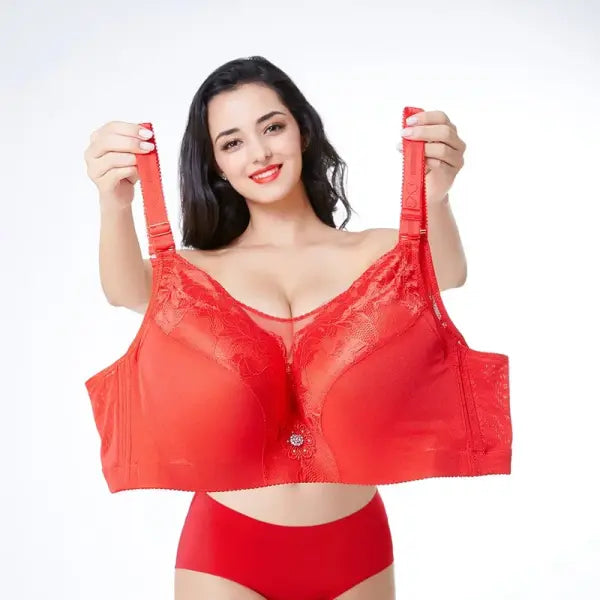 Big Size Push Up Bra 48G 50G 52G Plus Size Bralette Large Size Brassiere Female Bra Plus Size 40-52 Sexy Seamless Bras