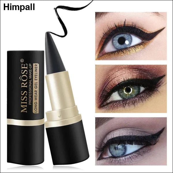 Black Eyeliner for Flawless Eye Makeup - Solid and Liquid Options - 7402020M