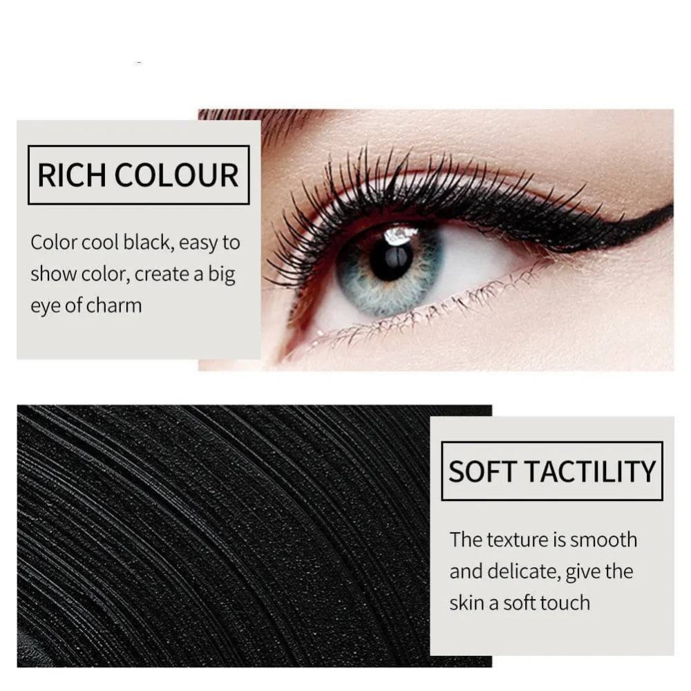 Black Eyeliner for Flawless Eye Makeup - Solid and Liquid Options - 7402020M