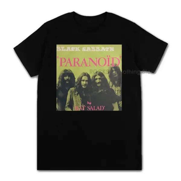 Black Metal Rock Band T-Shirt – Unisex Graphic Short Sleeve Tee - 03617 / XS（old）