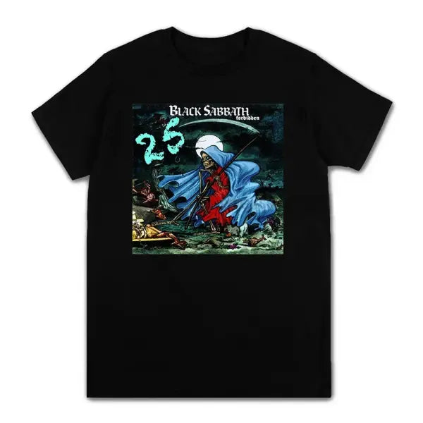 Black Metal Rock Band T-Shirt – Unisex Graphic Short Sleeve Tee - 03614 / S