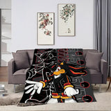 Blanket cool warm soft plush blanket for s-S-So-nicES-s sofa living room office cartoon bedroom cool travel gift art