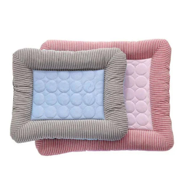 Blue Ice Silk Pet Cooling Pad for Ultimate Summer Comfort - Himpall