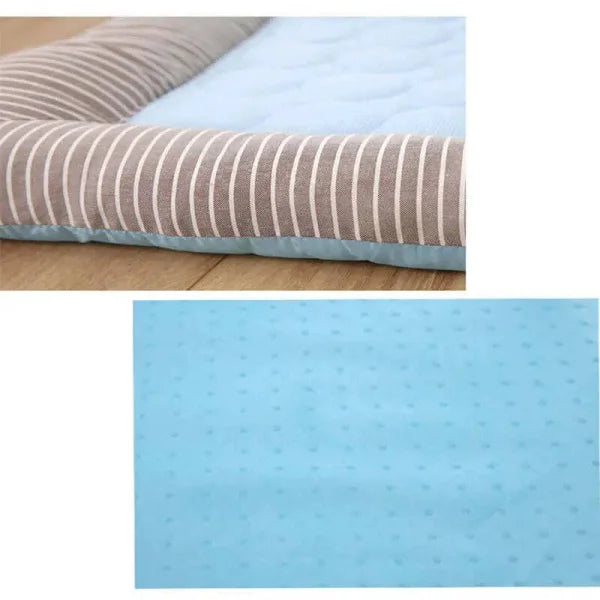 Blue Ice Silk Pet Cooling Pad for Ultimate Summer Comfort - Himpall