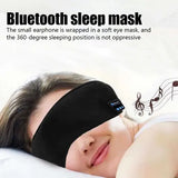 Bluetooth 3D Eye Mask Headphones Music Sleeping Headband Earphones Soft Elastic Comfortable Wireless Headset Sleep Eye