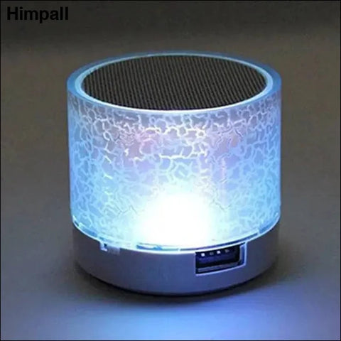 Bluetooth Mini Speaker with LED Subwoofer - Wireless & Portable