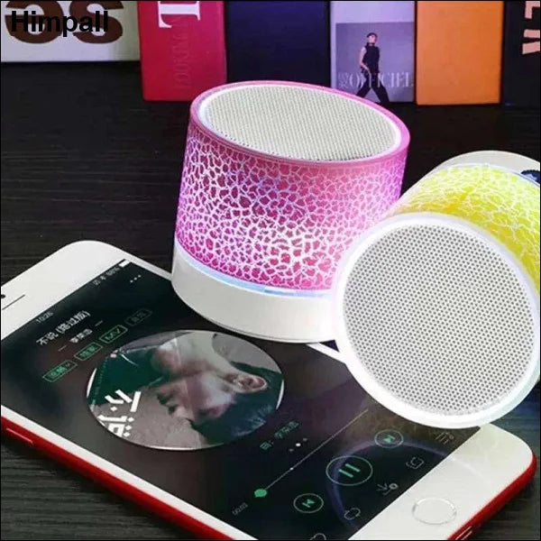 Bluetooth Mini Speaker with LED Subwoofer - Wireless & Portable