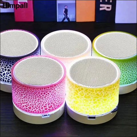 Bluetooth Mini Speaker with LED Subwoofer - Wireless & Portable