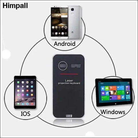 Virtual Laser Keyboard: Portable Bluetooth Wireless Keyboard