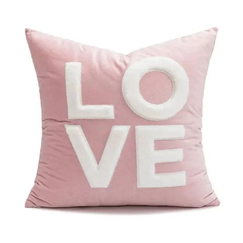 Blush Romance: Wedding Throw Pillow