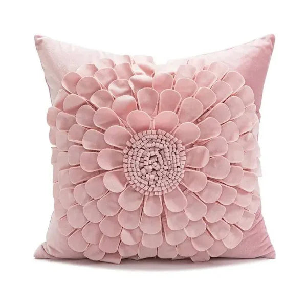 Blush Romance Wedding Throw Pillow for Elegant Wedding Decor - Himpall