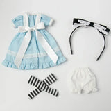 Blythe Clothes Vintage Lace Maid Set for YMY OB22 Doll Accessories
