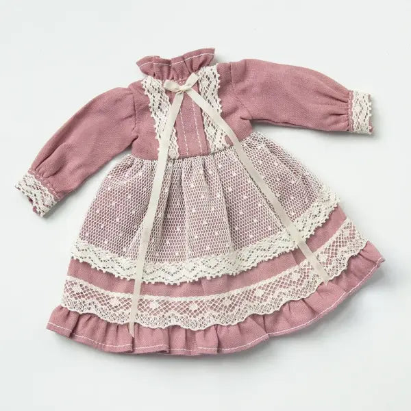 Blythe Clothes Vintage Lace Maid Set for YMY OB22 Doll Accessories - Color - 6 / Blytht size