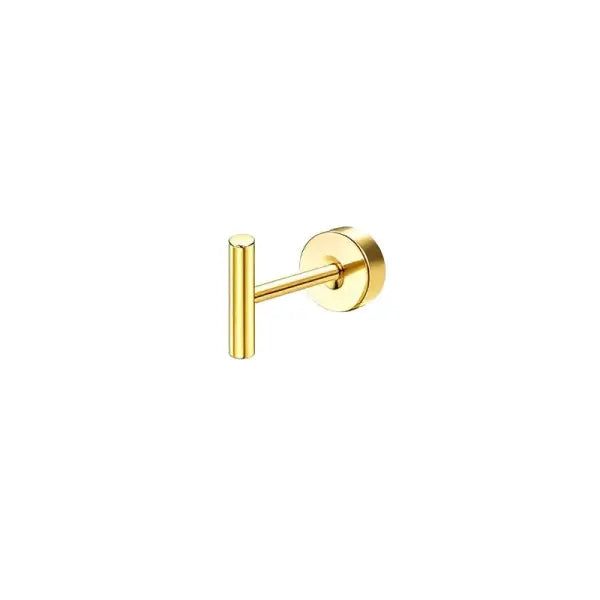 Bobisty Surgical Stainless Steel Earrings – Dainty Flat Back Stud & Hoop for Sensitive Ears Women’s Cartilage Jewelry