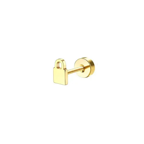 Bobisty Surgical Stainless Steel Earrings – Dainty Flat Back Stud & Hoop for Sensitive Ears Women’s Cartilage Jewelry