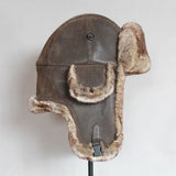 Winter Bomber Hat – Men’s & Women’s Russian Ushanka with PU Leather Fur Ear Flaps Warm Trapper Cap