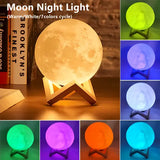 Book Light LED Moon Light Galaxy Light Moon Night Light Girl Boy Child Birthday Gift Bedroom Decoration Indoor lighting