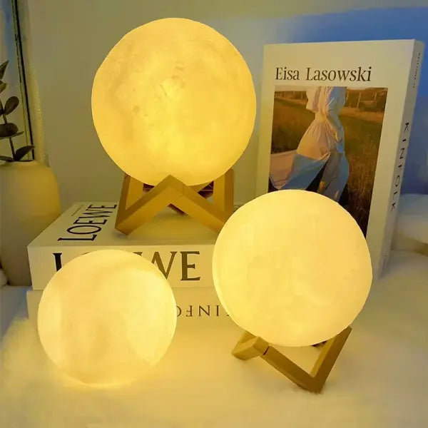 Book Light LED Moon Light Galaxy Light Moon Night Light Girl Boy Child Birthday Gift Bedroom Decoration Indoor lighting