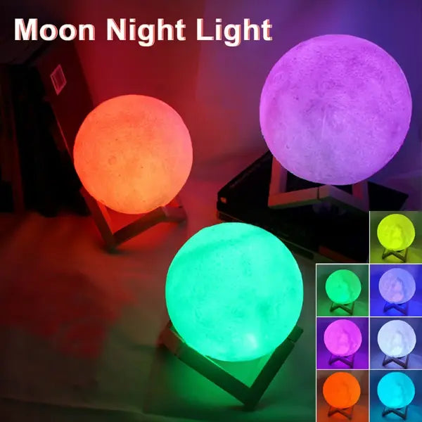 Book Light LED Moon Light Galaxy Light Moon Night Light Girl Boy Child Birthday Gift Bedroom Decoration Indoor lighting