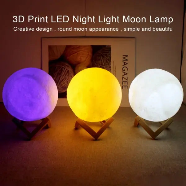 Book Light LED Moon Light Galaxy Light Moon Night Light Girl Boy Child Birthday Gift Bedroom Decoration Indoor lighting