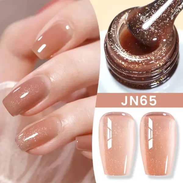 BORN PRETTY 10ml Wine Red Gel Nail Polish Long-Lasting French Style Gel Nail Supplies For Manicure DIY Nail Art Varnish