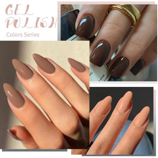 BORN PRETTY 10ml Wine Red Gel Nail Polish Long-Lasting French Style Gel Nail Supplies For Manicure DIY Nail Art Varnish