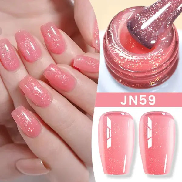 BORN PRETTY 10ml Wine Red Gel Nail Polish Long-Lasting French Style Gel Nail Supplies For Manicure DIY Nail Art Varnish
