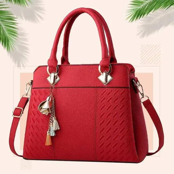 Bowknot Star Pendant Shoulder Bag for Trendy Elegance